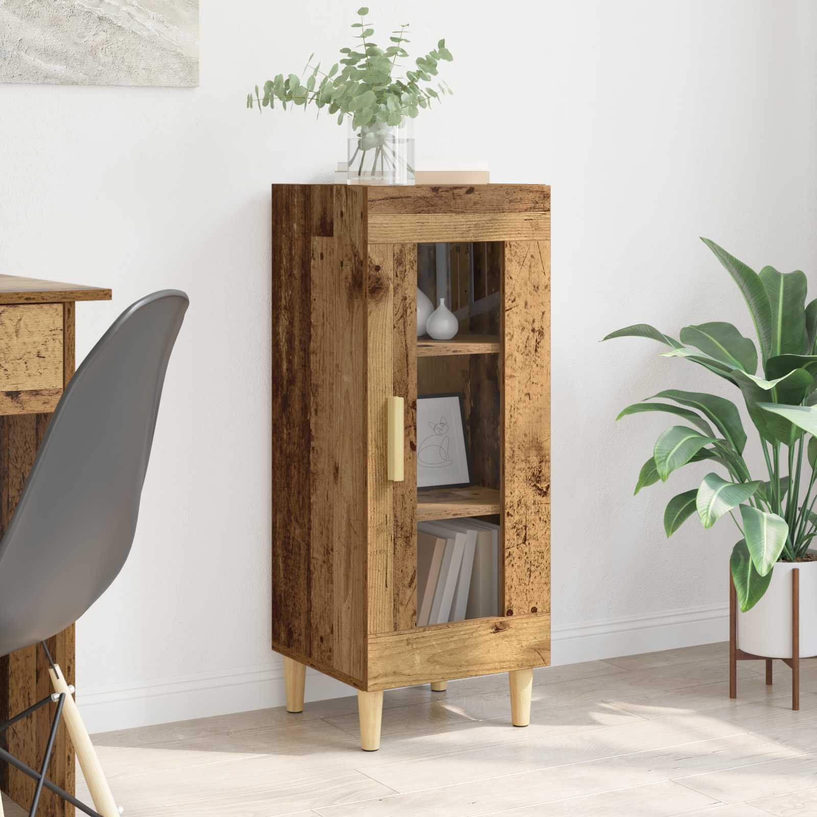 Kreveta Staro drvo 34.5 x 32.5 x 90 cm Konstruirano drvo