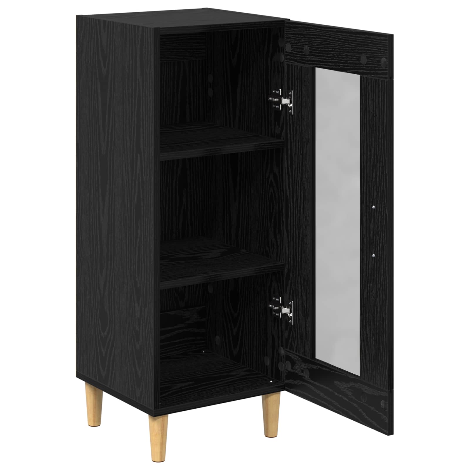 Kreveta Crni hrast 34.5 x 32.5 x 90 cm Konstruirano drvo