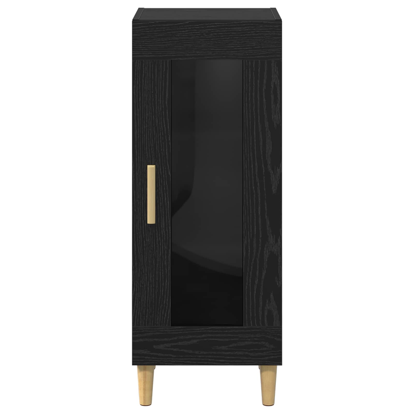 Kreveta Crni hrast 34.5 x 32.5 x 90 cm Konstruirano drvo