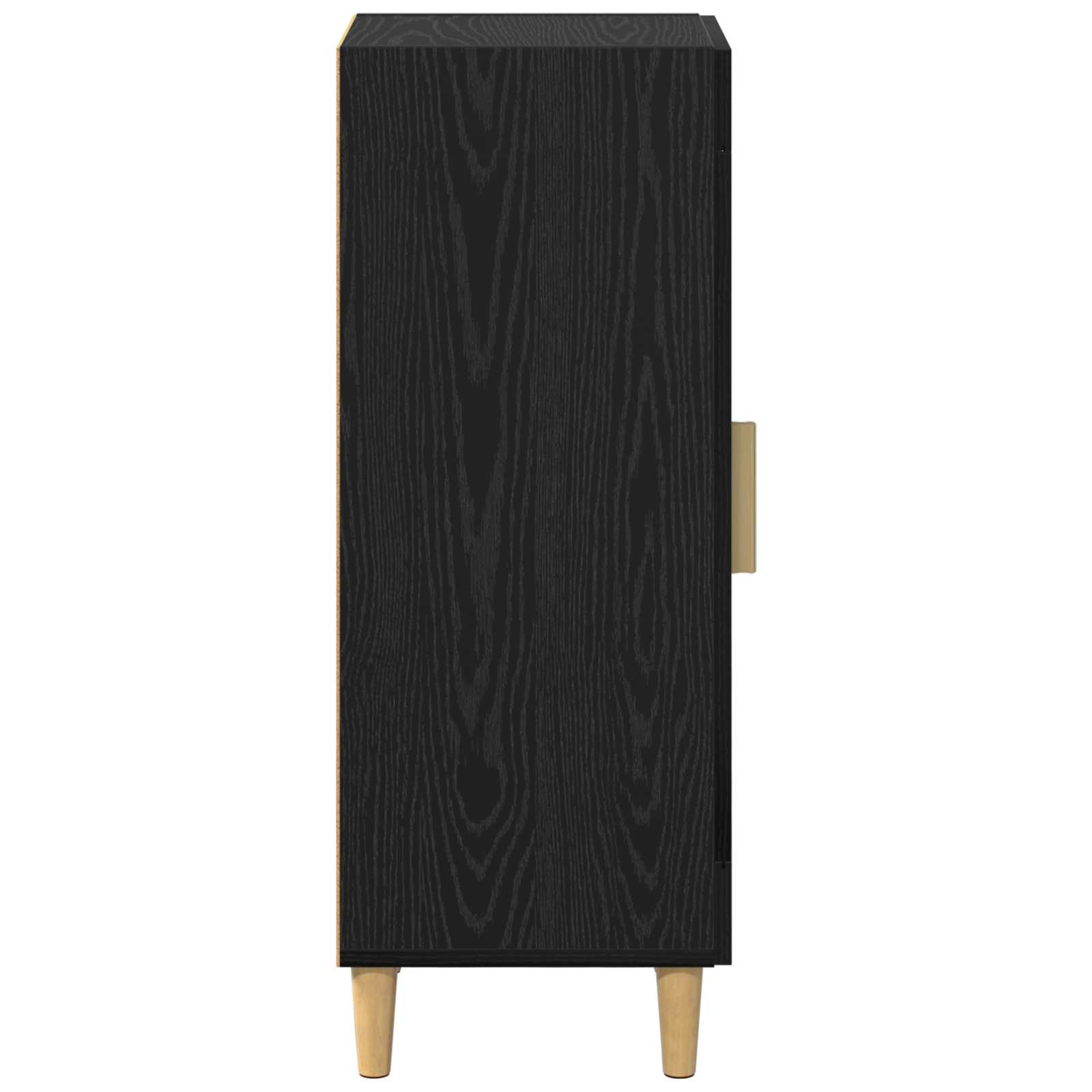Kreveta Crni hrast 34.5 x 32.5 x 90 cm Konstruirano drvo