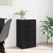 Kreveta s ladicama Crni hrast 40 x 33 x 70 cm Konstruirano drvo