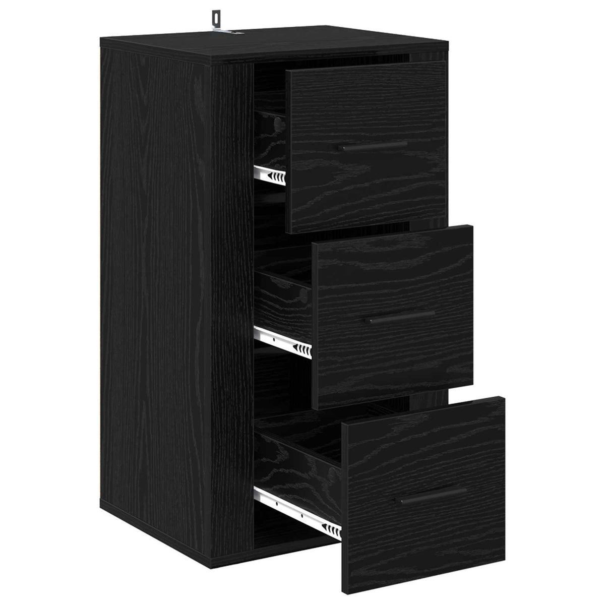 Kreveta s ladicama Crni hrast 40 x 33 x 70 cm Konstruirano drvo