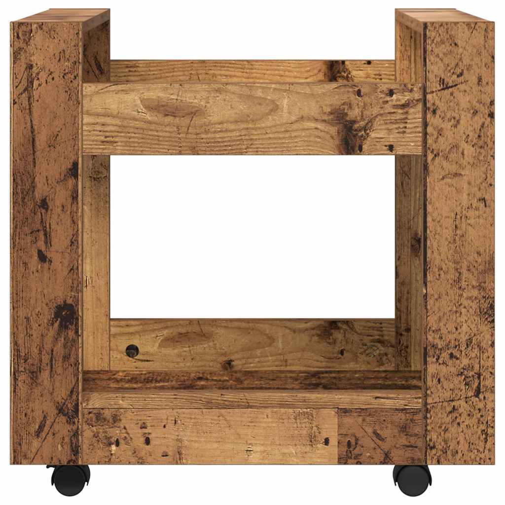 Kolica za stol Staro drvo 60 x 45 x 60 cm Konstruirano drvo