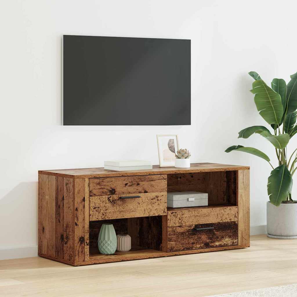 TV ormar Staro drvo 100 x 35 x 40 cm Konstruirano drvo