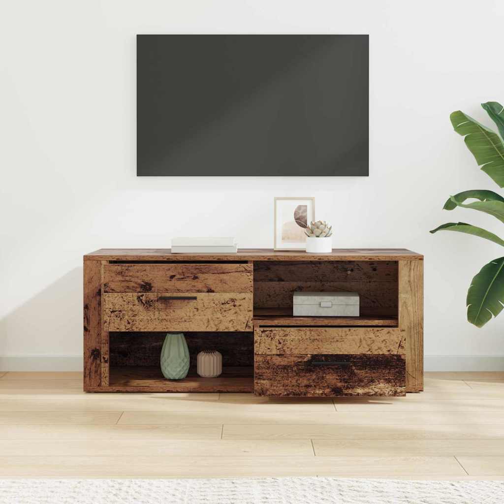 TV ormar Staro drvo 100 x 35 x 40 cm Konstruirano drvo