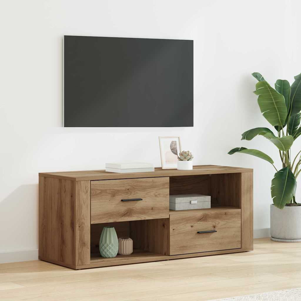 TV ormar Umjetnički hrast 100 x 35 x 40 cm Konstruirano drvo
