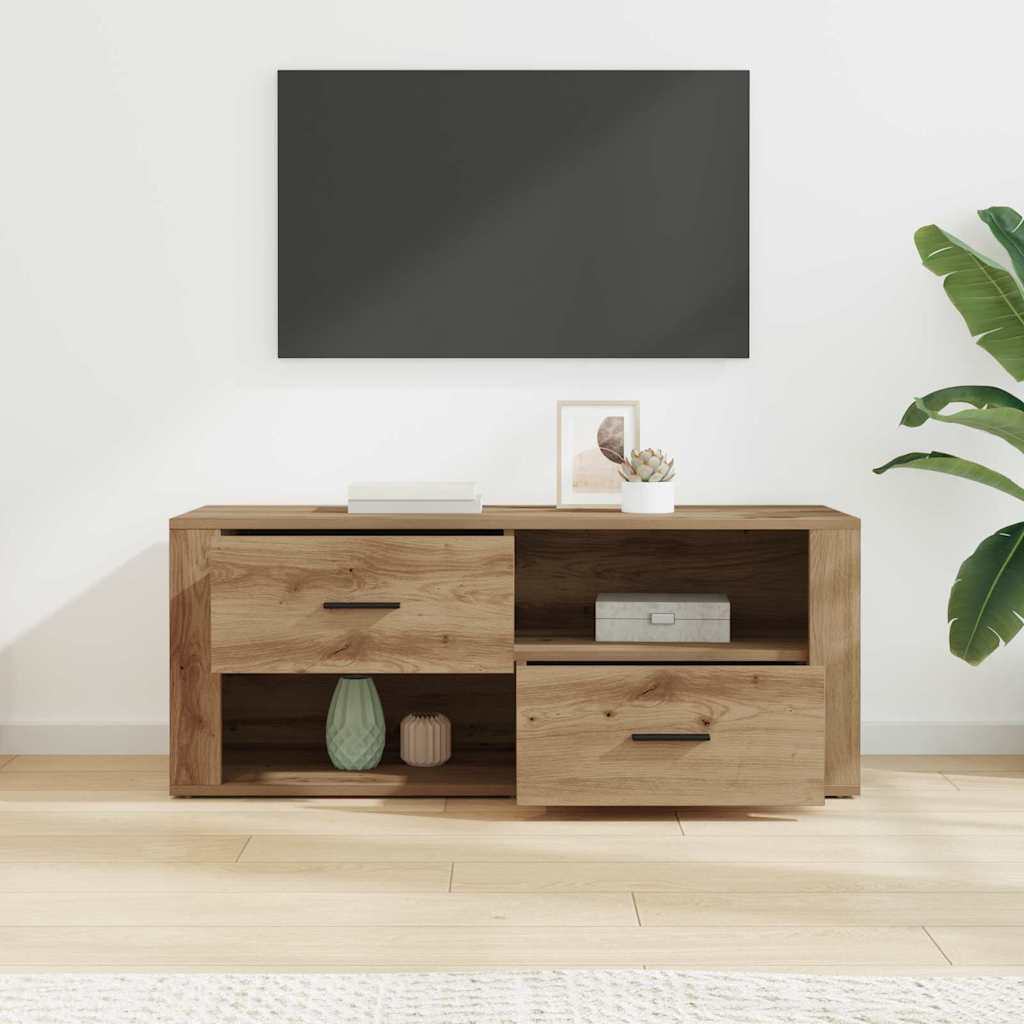 TV ormar Umjetnički hrast 100 x 35 x 40 cm Konstruirano drvo