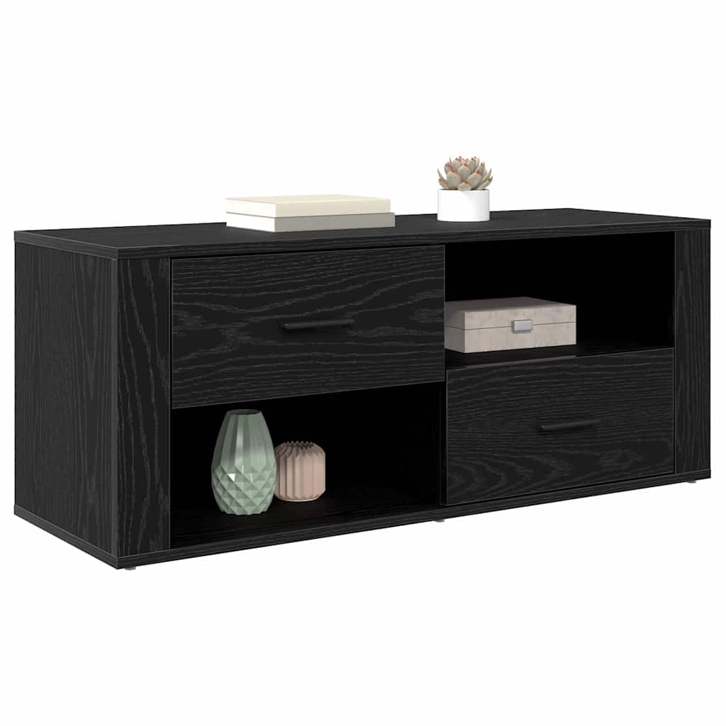 TV ormar Crni hrast 100 x 35 x 40 cm Konstruirano drvo