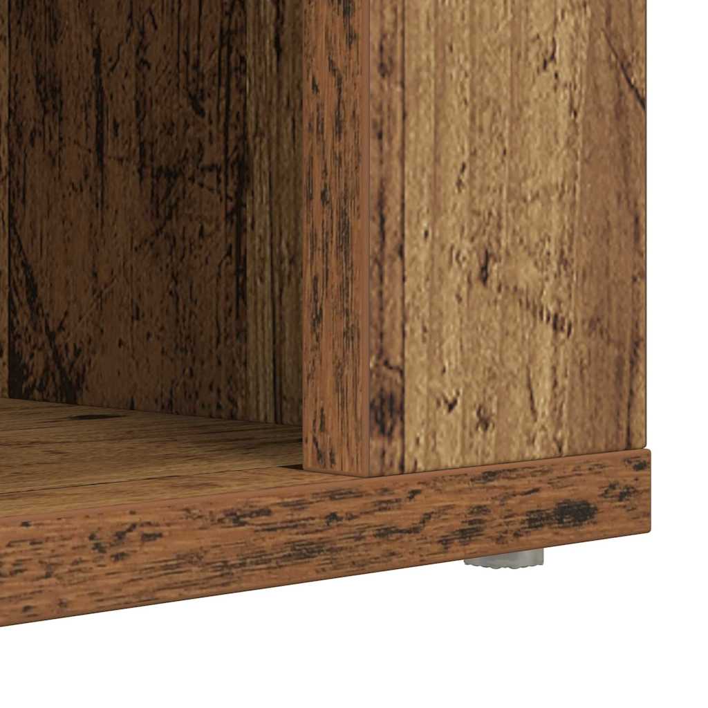 Polica za cipele Staro drvo 75 x 35 x 45 cm Konstruirano drvo