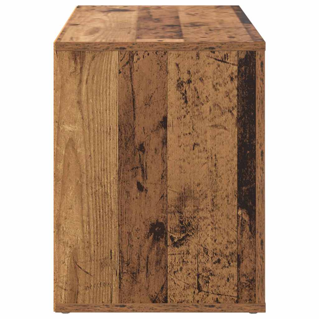 Polica za cipele Staro drvo 75 x 35 x 45 cm Konstruirano drvo