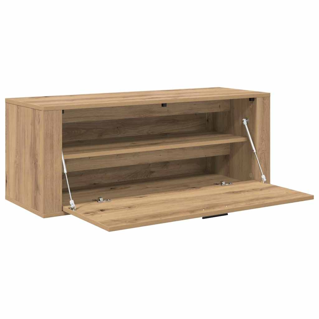 Ormar za cipele s policom Zidne hrast artisan 100 x 35 x 38 cm