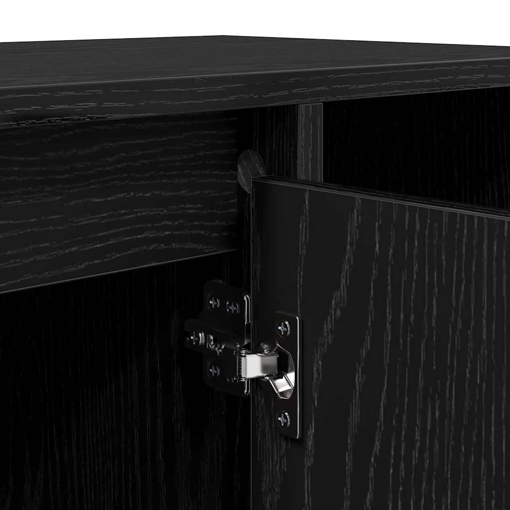 TV ormar Crni hrast 100 x 35 x 55 cm Konstruirano drvo