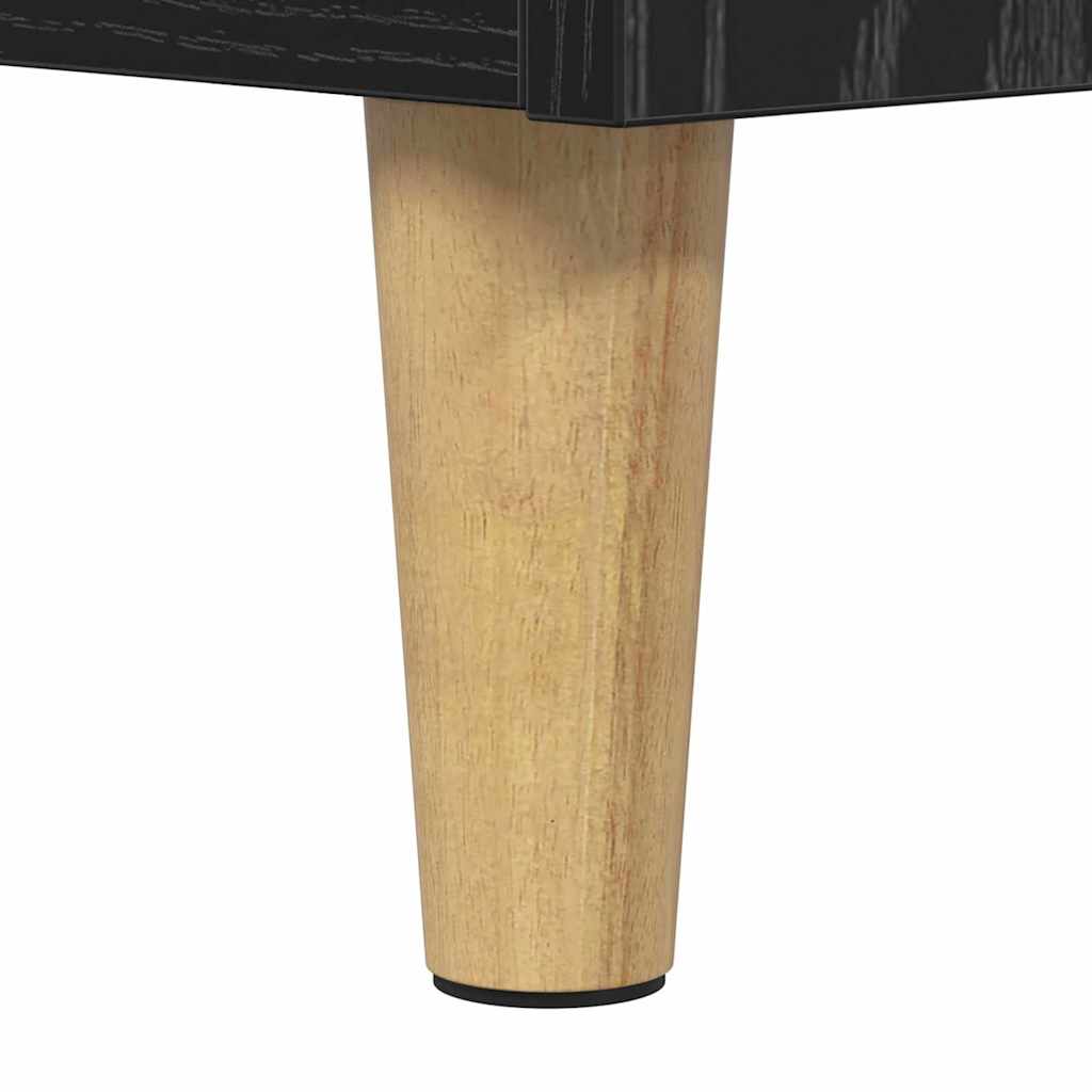 TV ormar Crni hrast 100 x 35 x 55 cm Konstruirano drvo