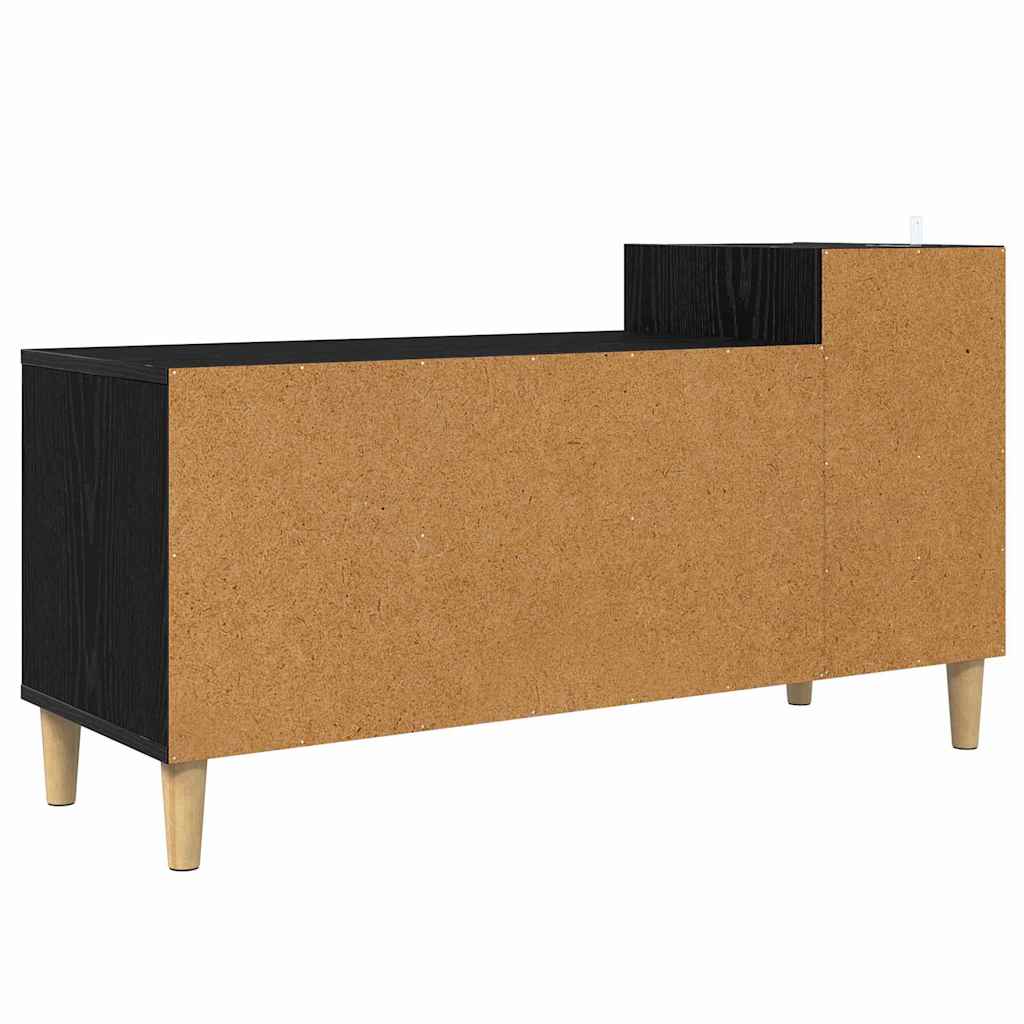 TV ormar Crni hrast 100 x 35 x 55 cm Konstruirano drvo