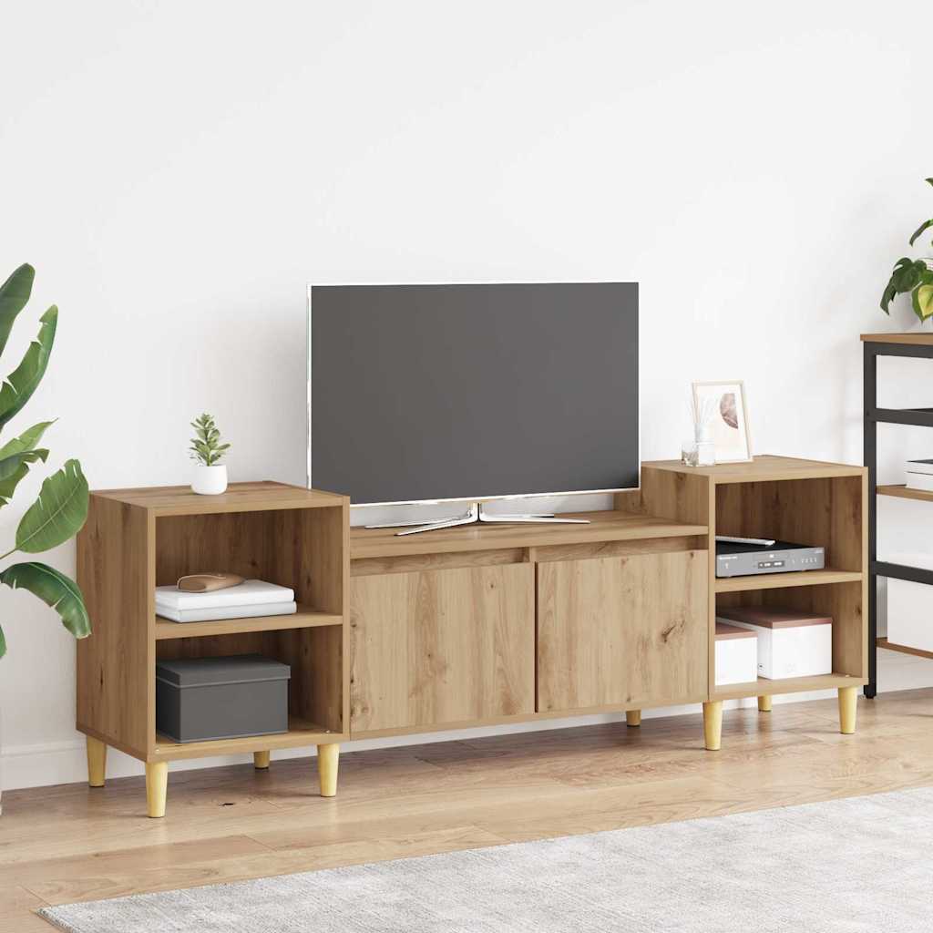 TV ormar Umjetnički hrast 160 x 35 x 55 cm Konstruirano drvo