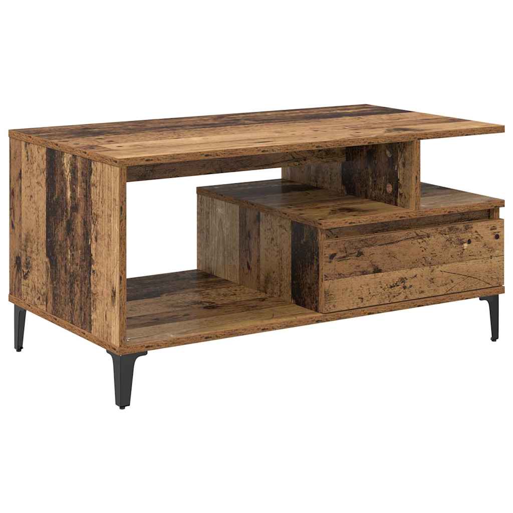 Kava Stol Staro drvo 90 x 49 x 45 cm Konstruirano drvo