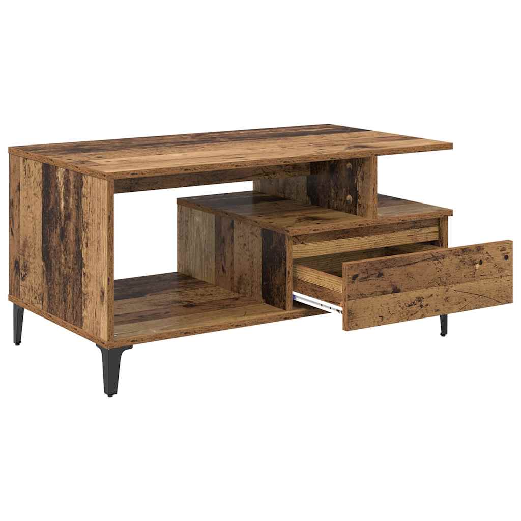Kava Stol Staro drvo 90 x 49 x 45 cm Konstruirano drvo
