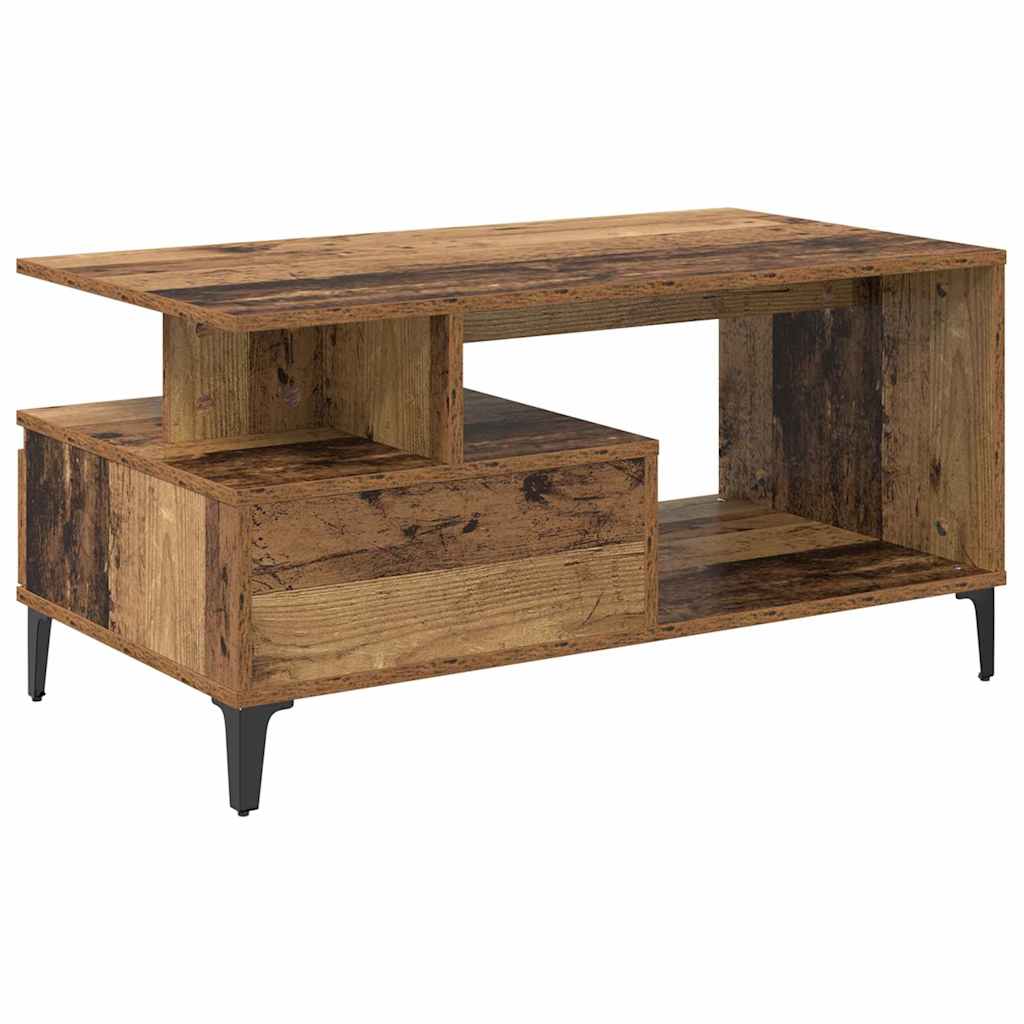 Kava Stol Staro drvo 90 x 49 x 45 cm Konstruirano drvo