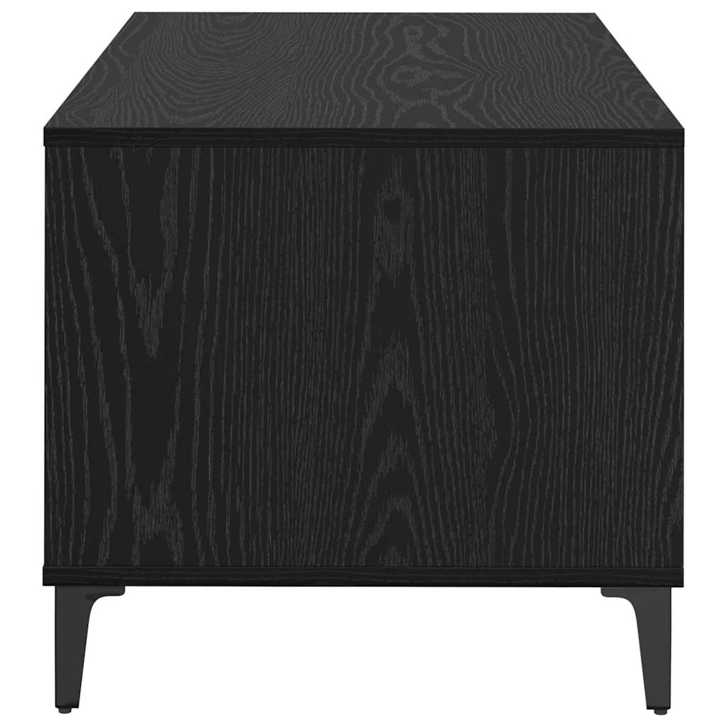 Kava Stol Crni hrast 90 x 49 x 45 cm Konstruirano drvo