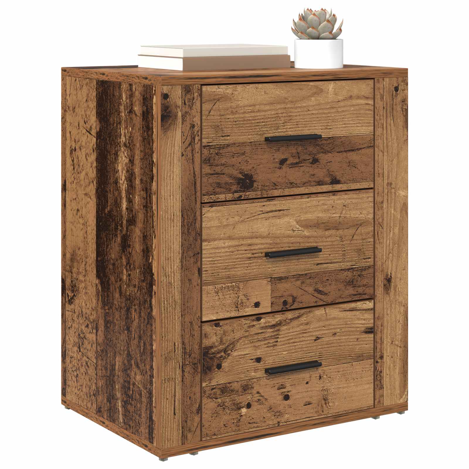 Noćni ormar Staro drvo 35 x 50 x 60 cm Konstruirano drvo
