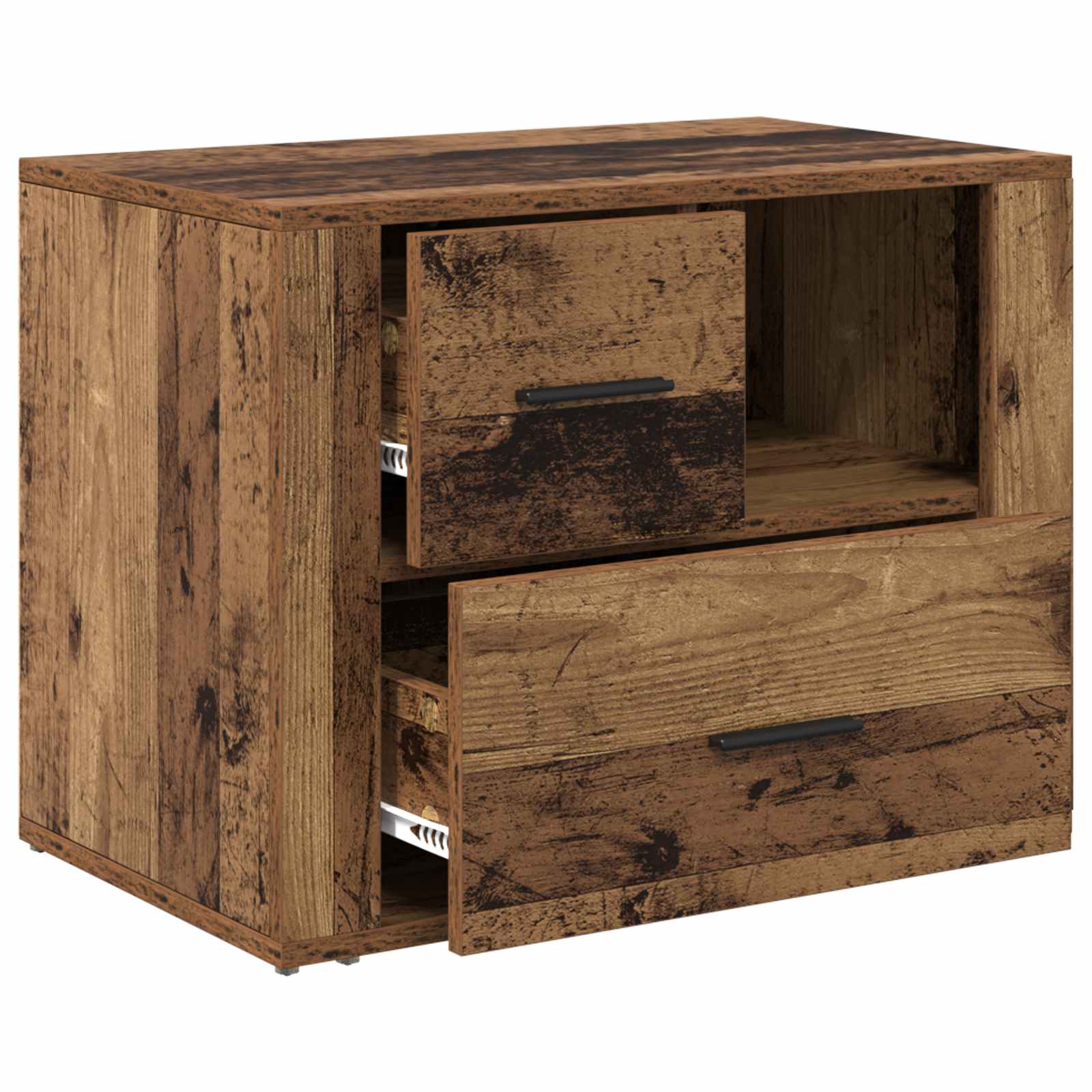 Noćni ormar Staro drvo 35 x 60 x 50 cm Konstruirano drvo