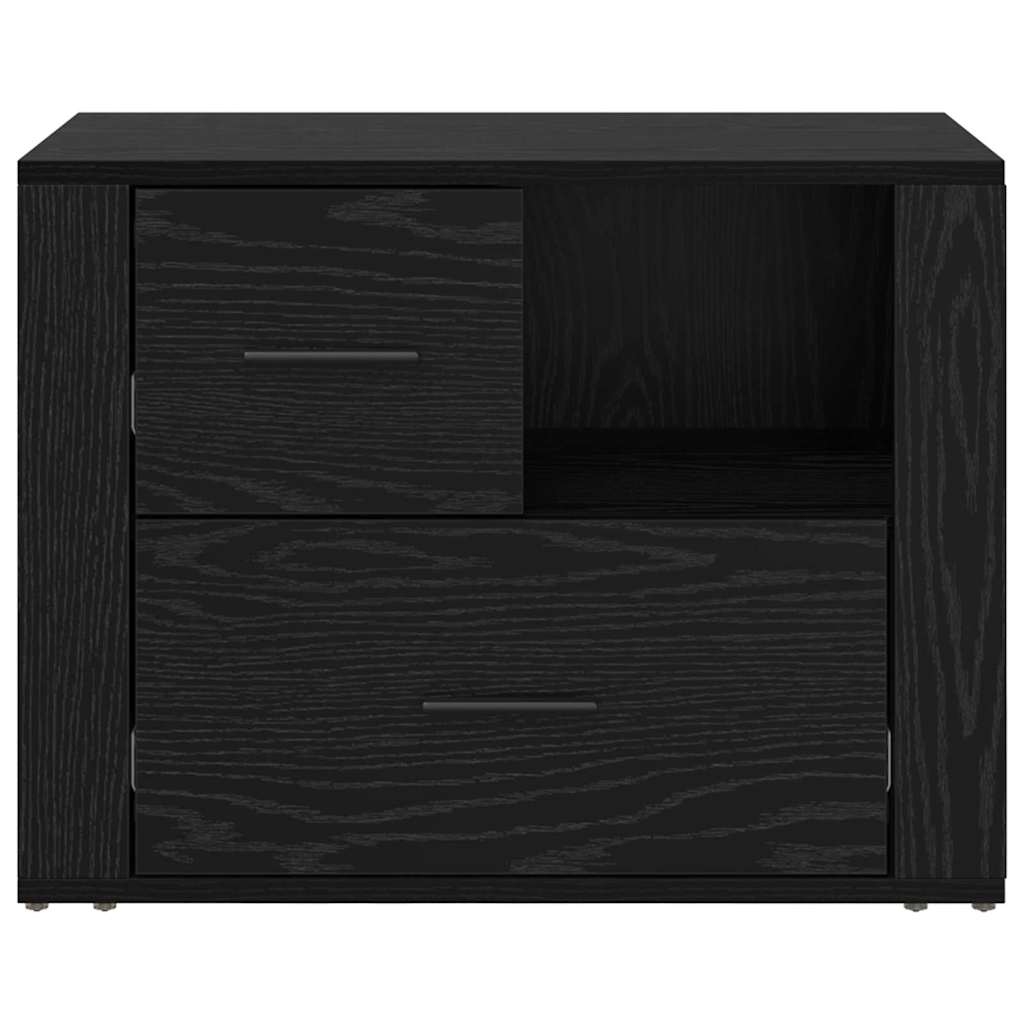 Noćni ormar Crni hrast 35 x 60 x 50 cm Konstruirano drvo