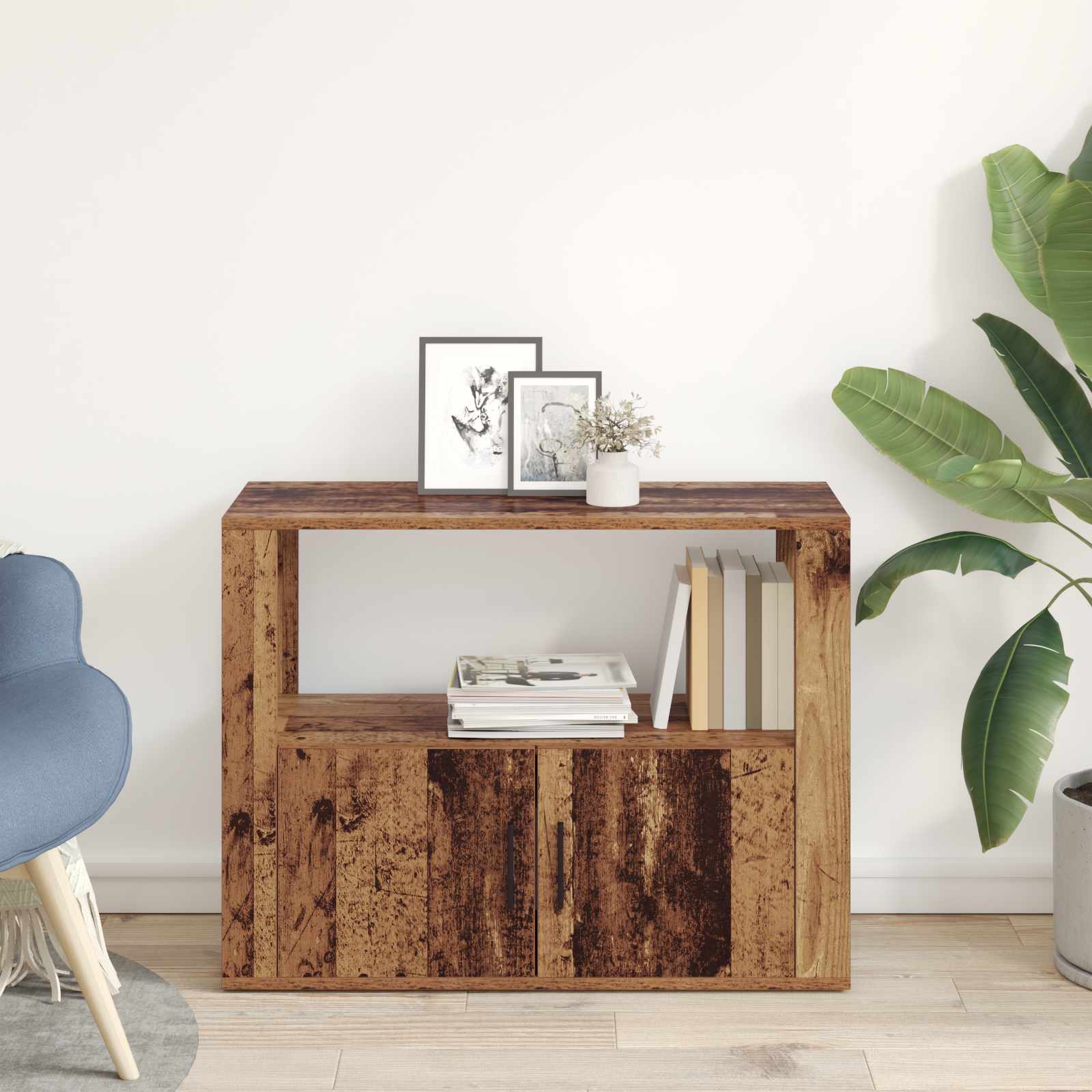 Kreveta Staro drvo 80 x 30 x 60 cm Konstruirano drvo
