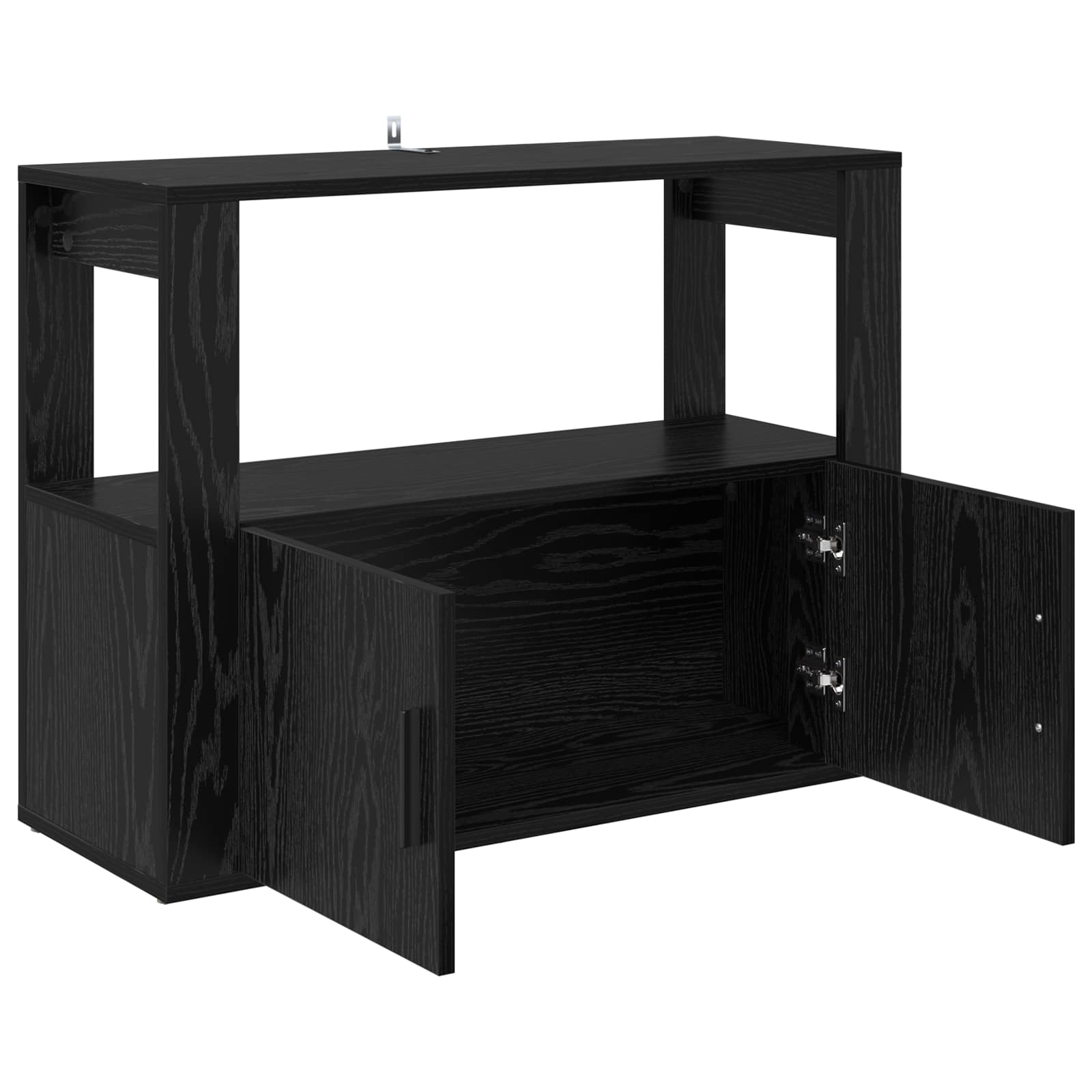 Kreveta Crni hrast 80 x 30 x 60 cm Konstruirano drvo