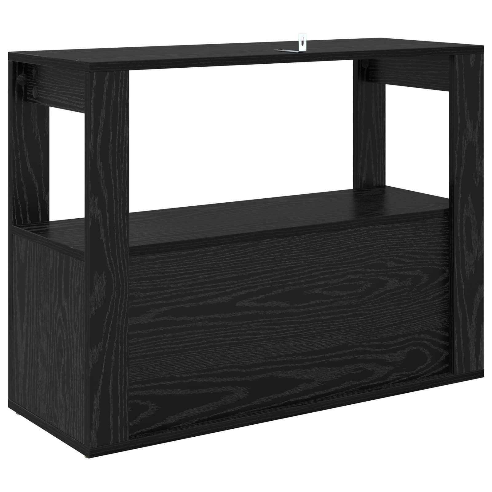 Kreveta Crni hrast 80 x 30 x 60 cm Konstruirano drvo