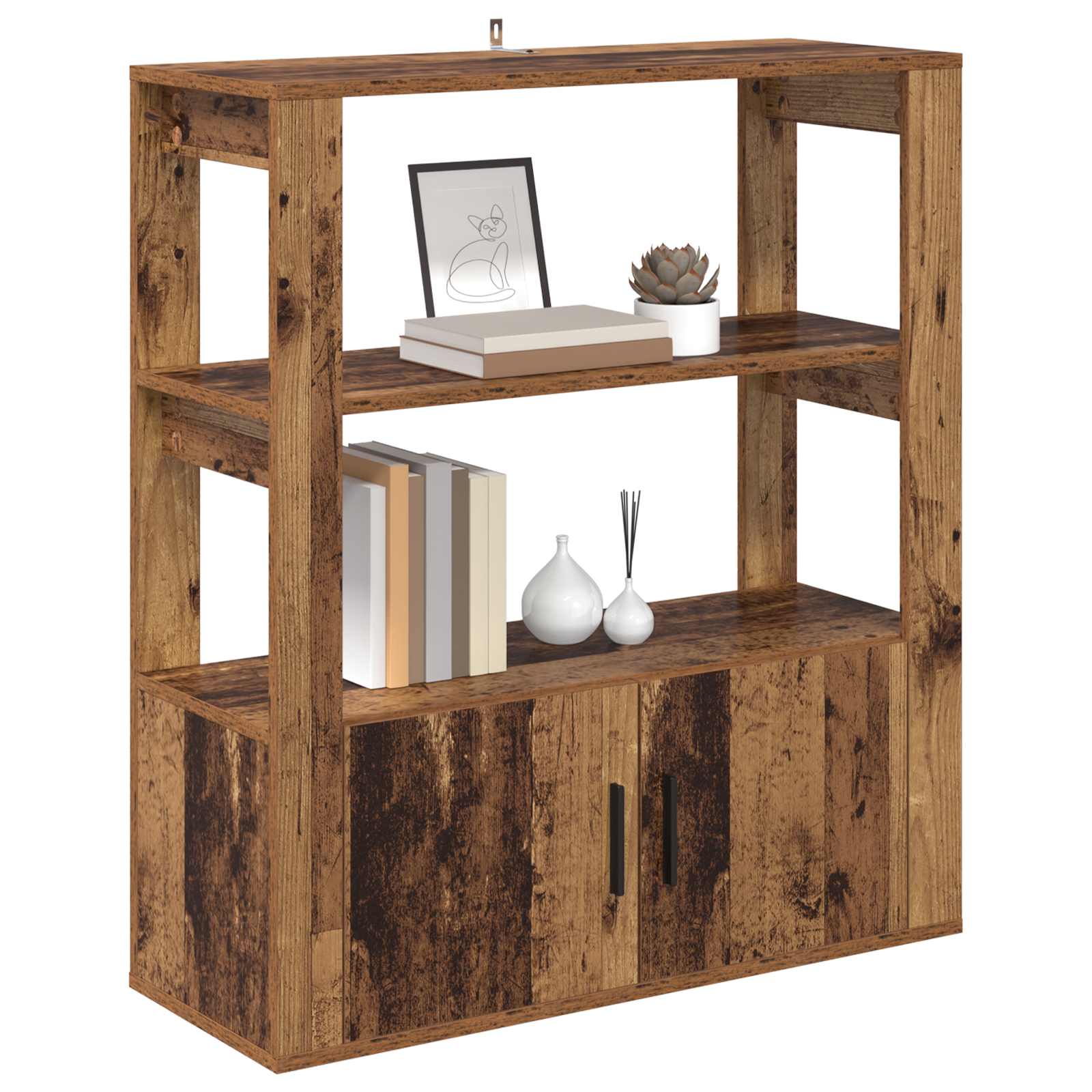 Kreveta Staro drvo 30 x 80 x 90 cm Konstruirano drvo