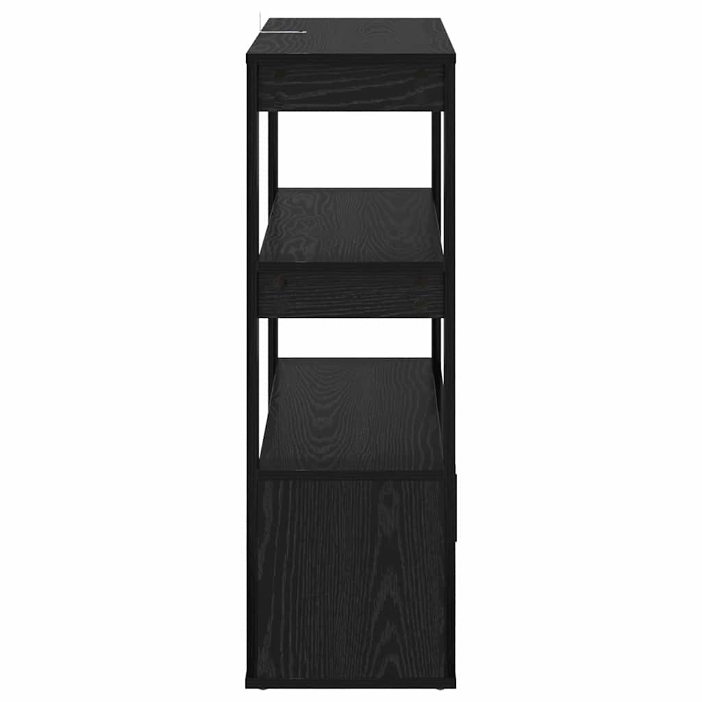 Kreveta Crni hrast 30 x 80 x 90 cm Konstruirano drvo