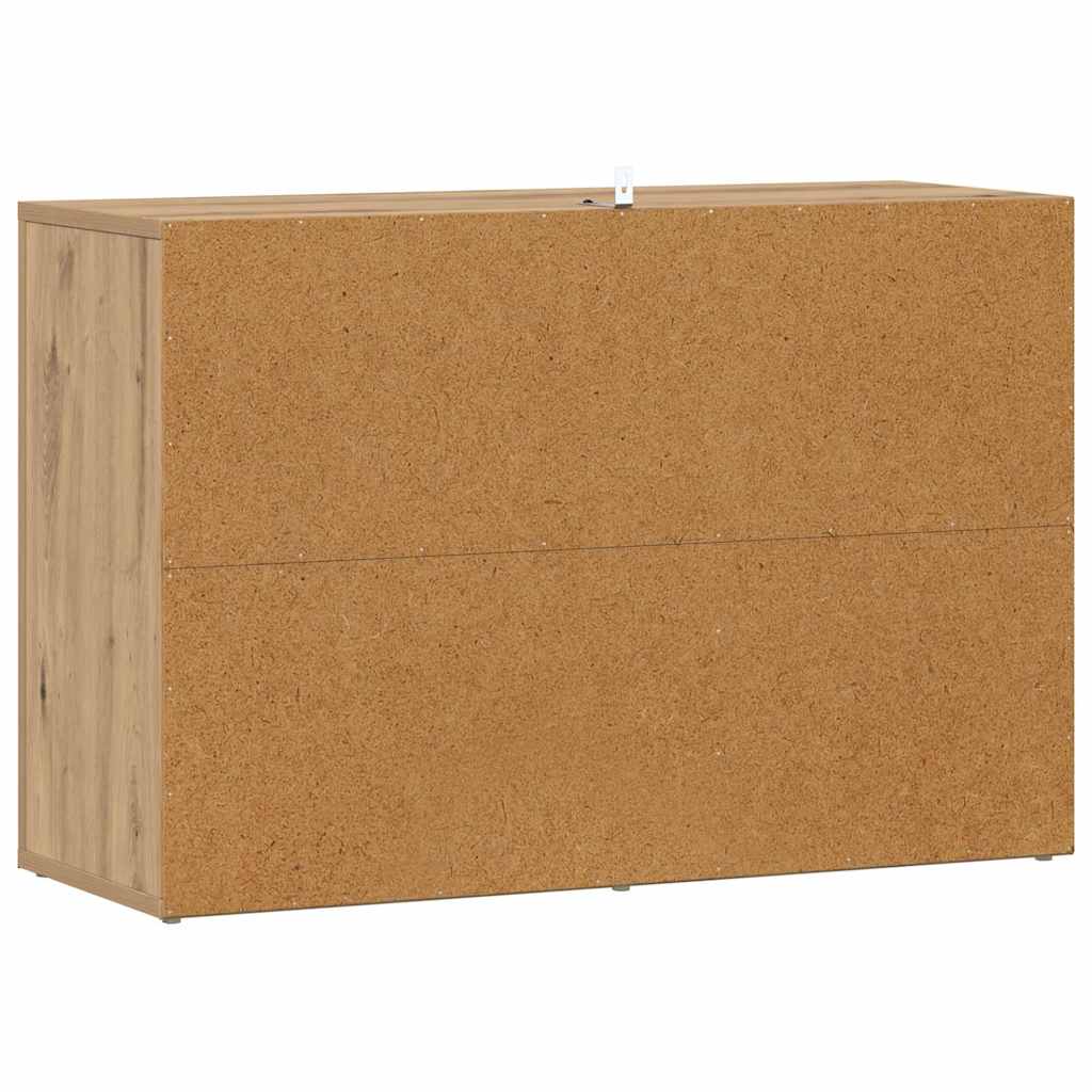 Kreveta Umjetnički hrast 80 x 30 x 53 cm Konstruirano drvo