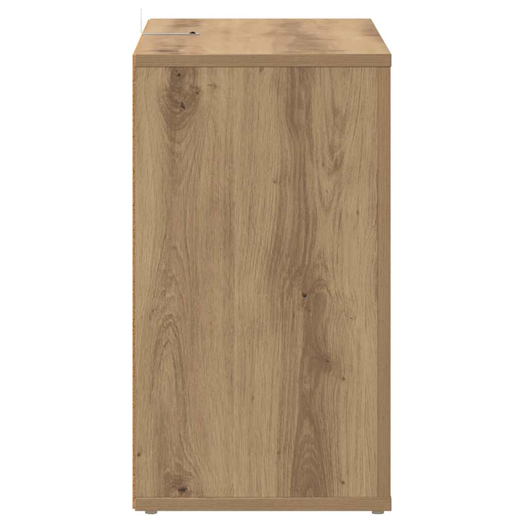 Kreveta Umjetnički hrast 80 x 30 x 53 cm Konstruirano drvo