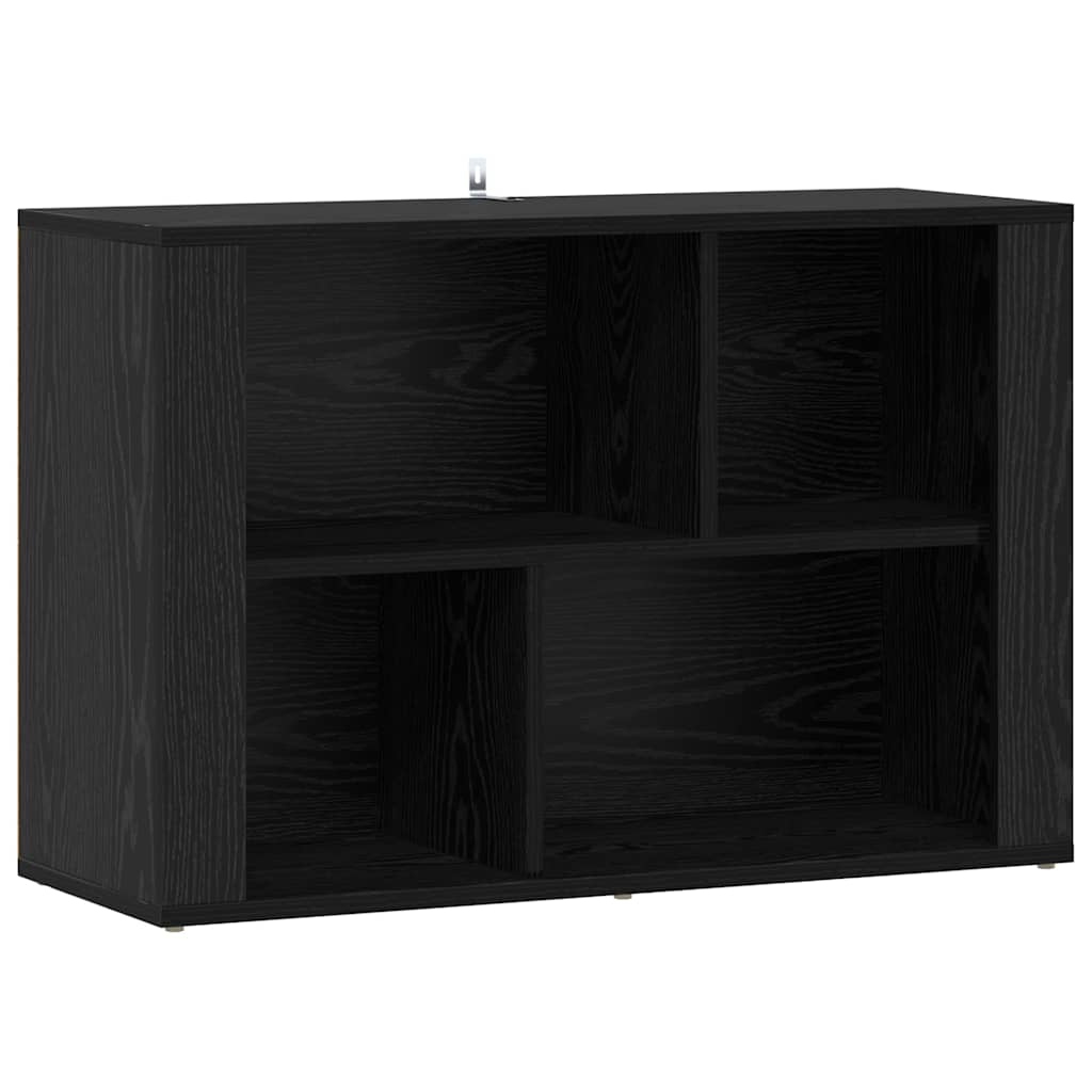 Kreveta Crni hrast 80 x 30 x 53 cm Konstruirano drvo