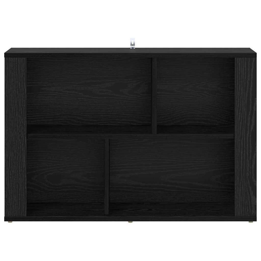 Kreveta Crni hrast 80 x 30 x 53 cm Konstruirano drvo