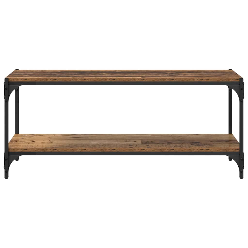 TV ormar Staro drvo 100x33x41cm Obrađeno drvo i čelik
