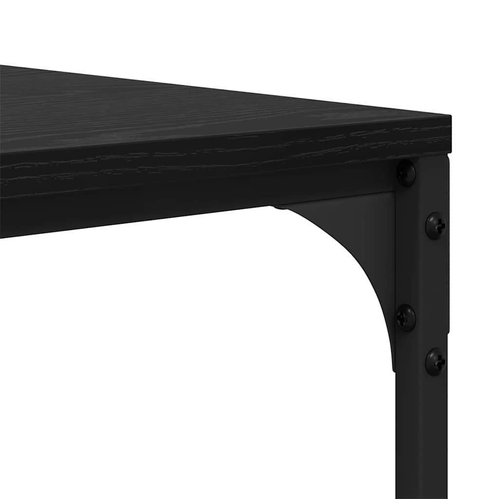 Kava Stol Crni hrast 100 x 50 x 35 cm Konstruirano drvo
