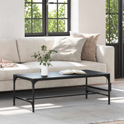 Kava Stol Crni hrast 100 x 50 x 35 cm Konstruirano drvo