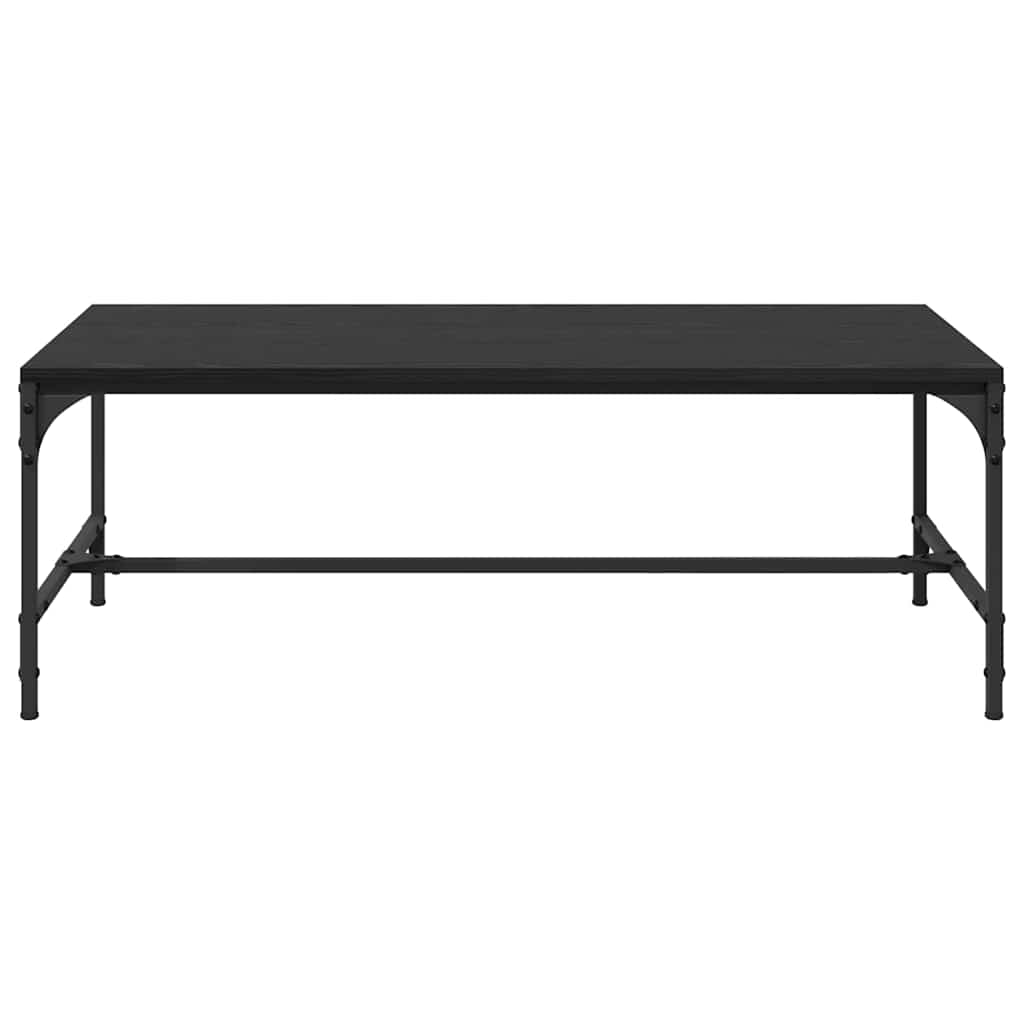Kava Stol Crni hrast 100 x 50 x 35 cm Konstruirano drvo