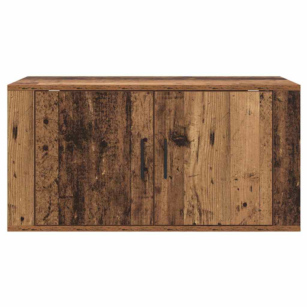 Ormar za TV montiran na zid Zidne Staro drvo 80 x 34.5 x 40 cm