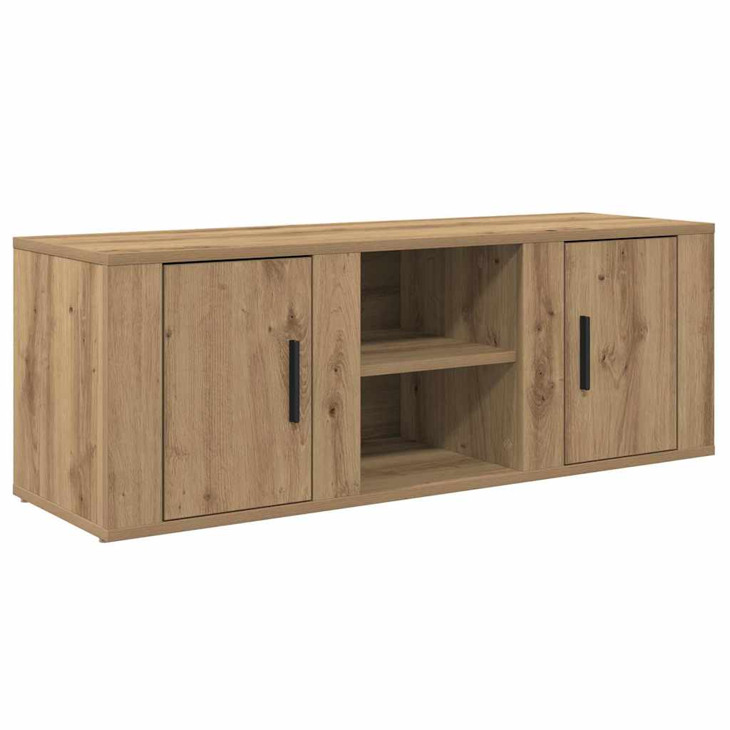 TV ormar Umjetnički hrast 100 x 31,5 x 35 cm Konstruirano drvo