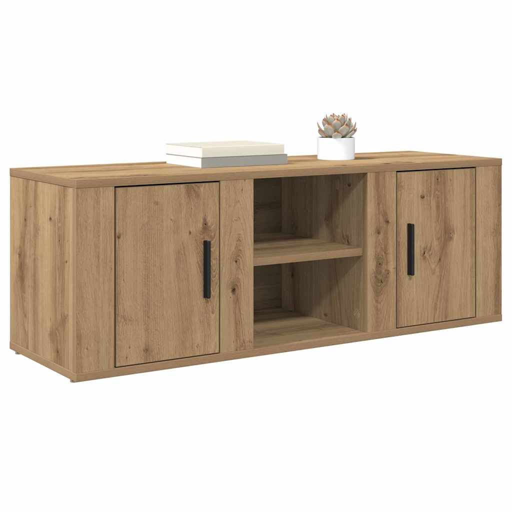 TV ormar Umjetnički hrast 100 x 31,5 x 35 cm Konstruirano drvo