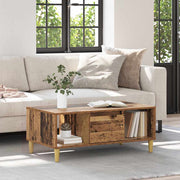 Kava Stol Staro drvo 90 x 50 x 26.5 cm Konstruirano drvo