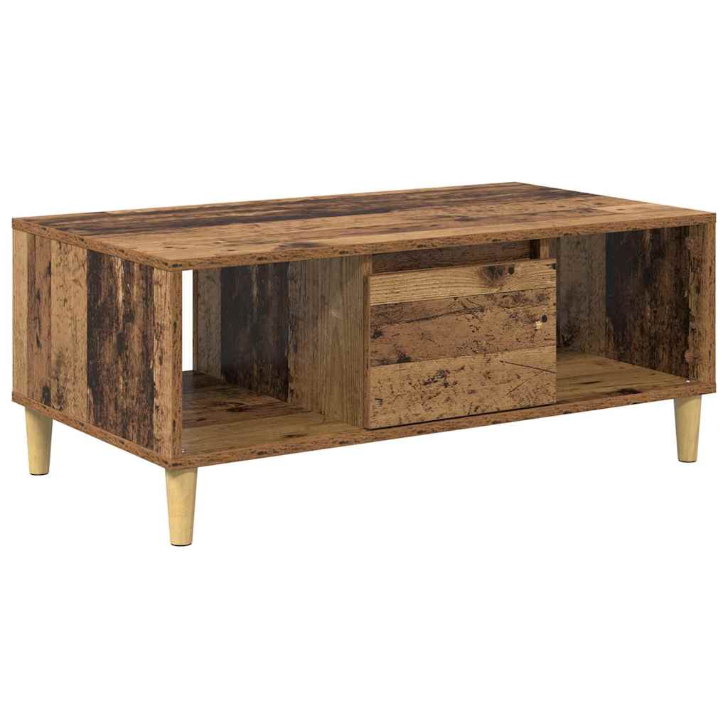 Kava Stol Staro drvo 90 x 50 x 26.5 cm Konstruirano drvo