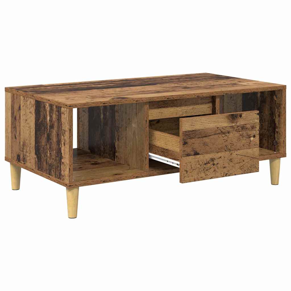 Kava Stol Staro drvo 90 x 50 x 26.5 cm Konstruirano drvo