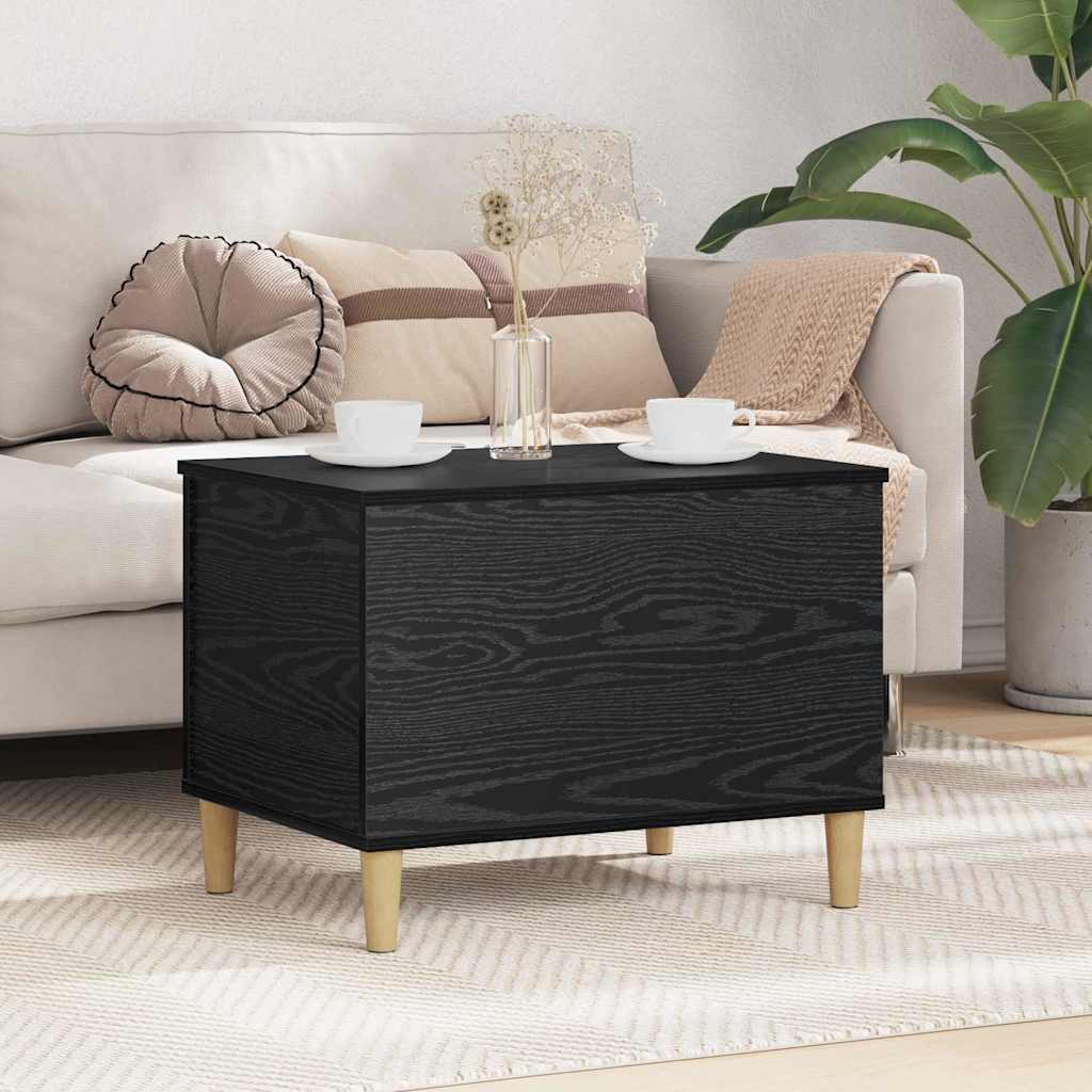 Noćni ormar Crni hrast 60 x 44,5 x 45 cm Konstruirano drvo