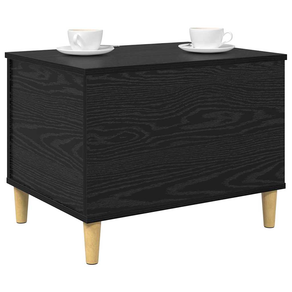 Noćni ormar Crni hrast 60 x 44,5 x 45 cm Konstruirano drvo