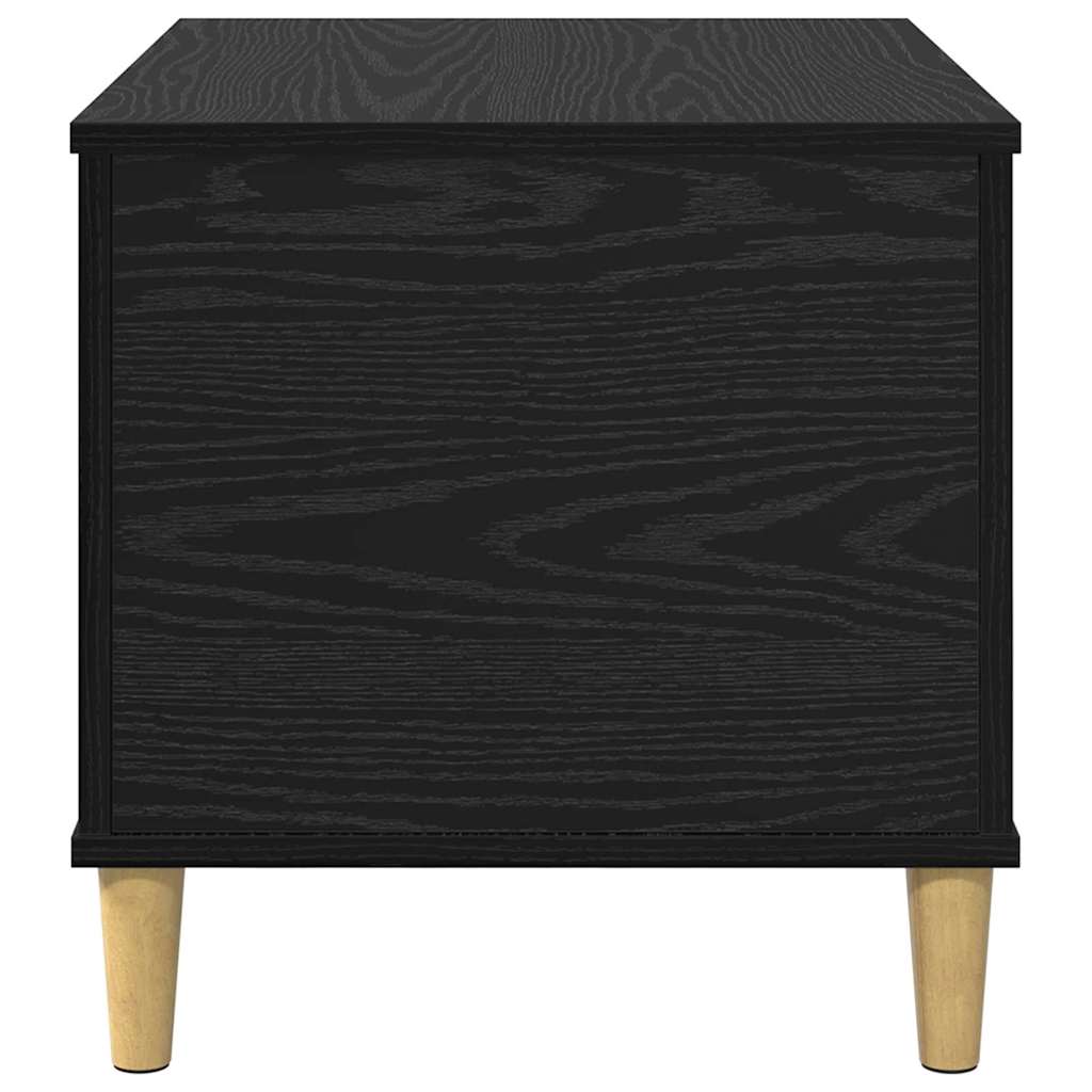 Noćni ormar Crni hrast 60 x 44,5 x 45 cm Konstruirano drvo
