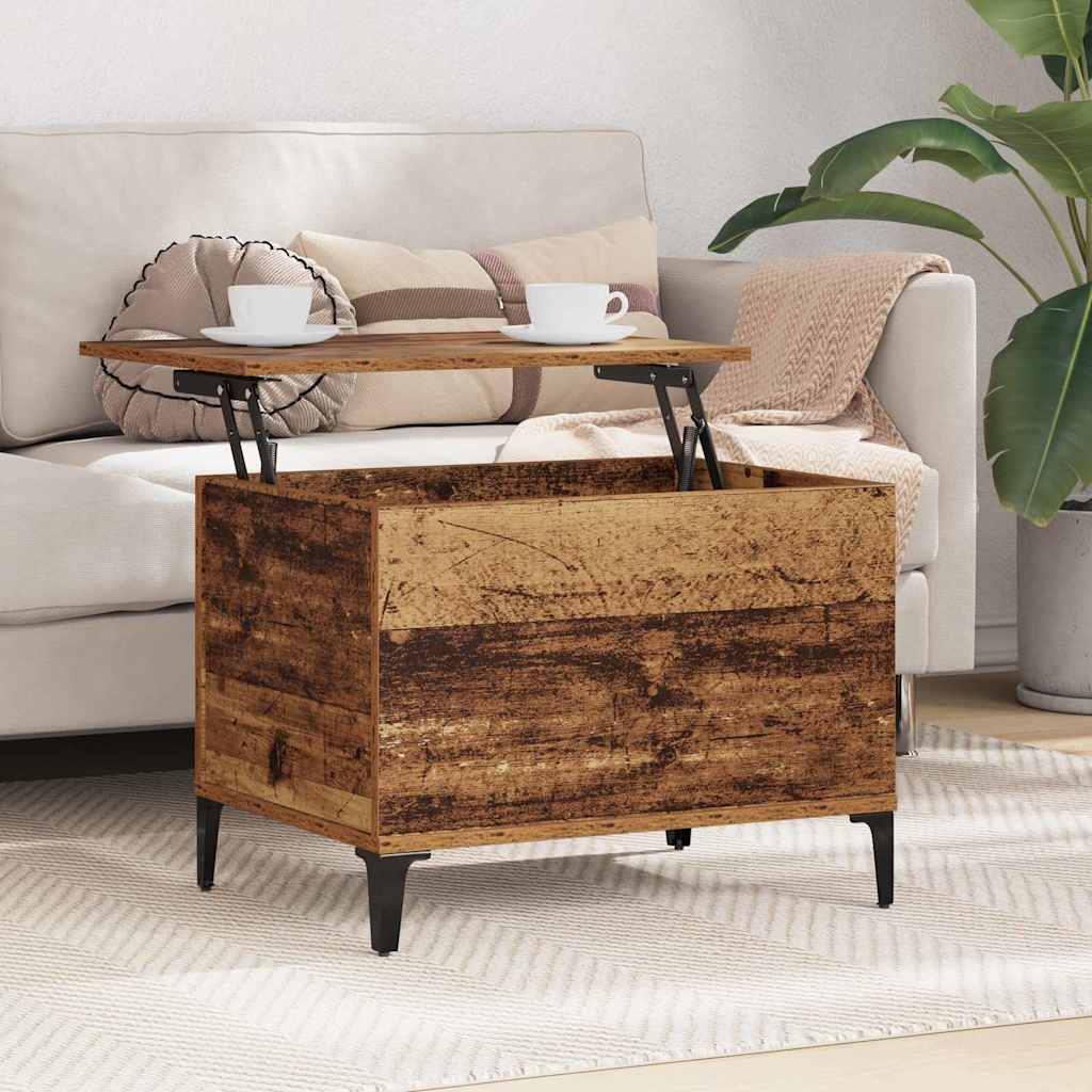Kava Stol Staro drvo 60 x 44,5 x 45 cm Konstruirano drvo