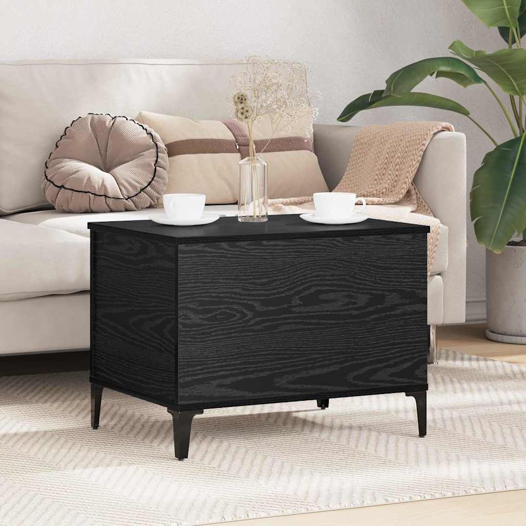 Kava Stol Crni hrast 60 x 44,5 x 45 cm Konstruirano drvo